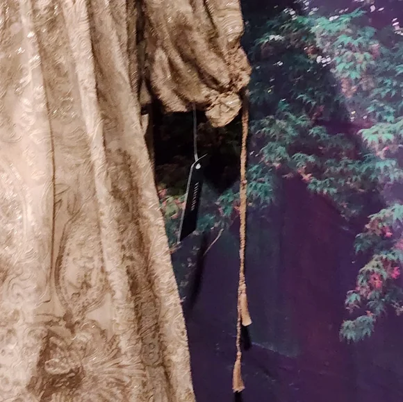 NWT Gorgeous blouse, velvet, with cami and adjustable sleeves - Picture 4 of 8